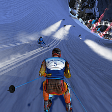 Super Alpine Racer Arcade Game Brings the Thrills of Downhill Skiing to Life