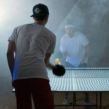 Table Tennis Trainer Turns Ping Pong Table into Interactive Gaming Interface