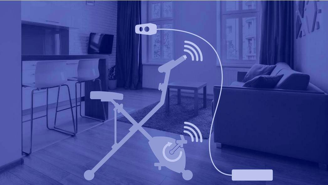 virtual reality stationary bike