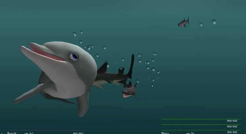 dolphin rehab game