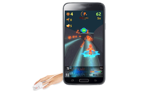 mobile breathing lung function game