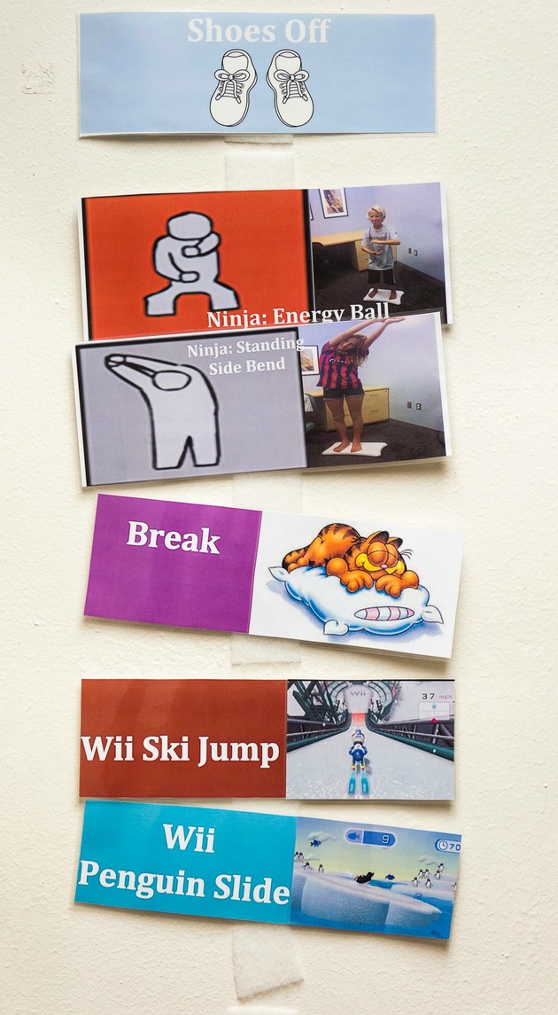 balance training nintendo autism