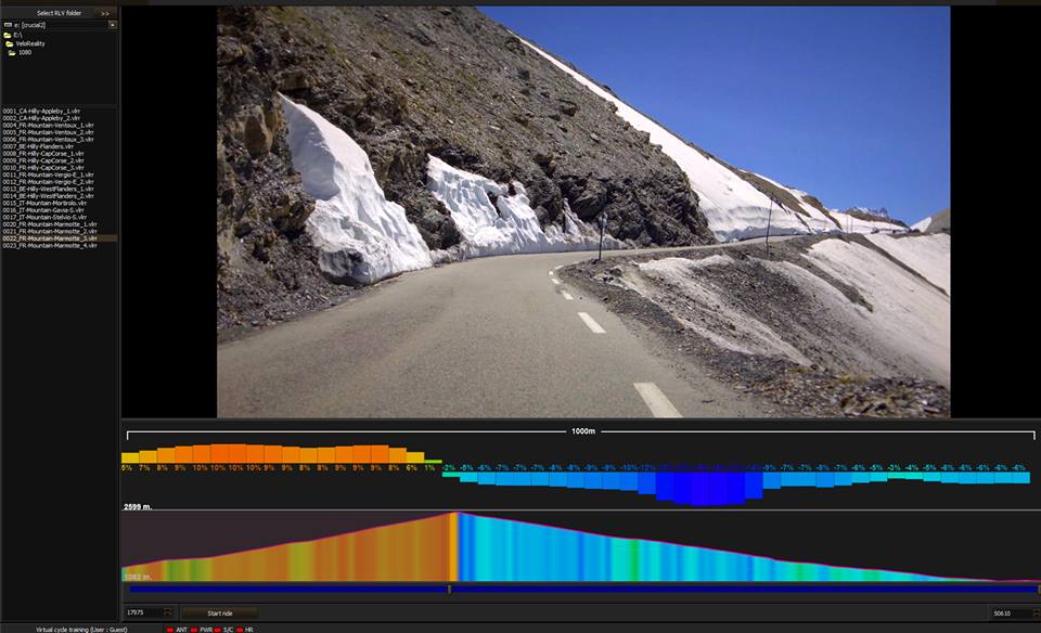 virtual reality cycling