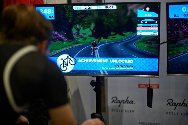zwift cycling